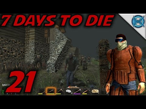 7 Days to Die Alpha 12 Gameplay / Let's Play (S-12) -Ep. 21- "Incoming Horde"