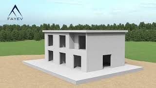 FAYEV MONOLİTİK PANEL KONUT SİSTEMİ KALIP UYGULAMASI