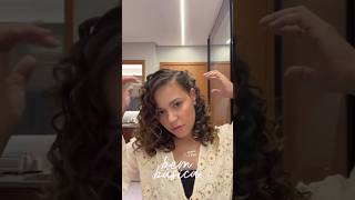 Rotina Diária • Culto • Cachos nos cabelos🤌🏼✨