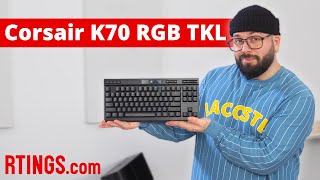 Corsair K70 RGB TKL Keyboard Review - Small format for Gaming