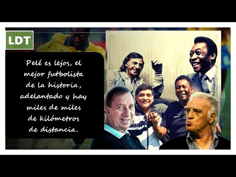 PELÉ el MEJOR de la HISTORIA 🥇 🏆 ⚽ 🇧🇷 . Qué dicen los argentinos❓  🇦🇷