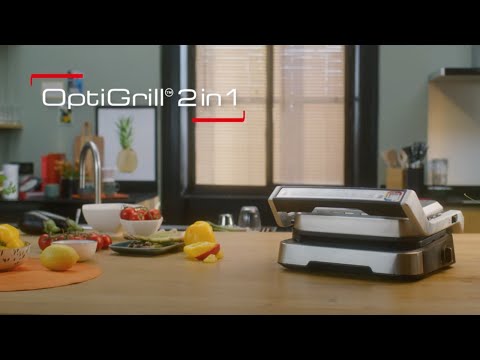 Kontaktgrill OptiGrill 2in1 GC772D von Tefal