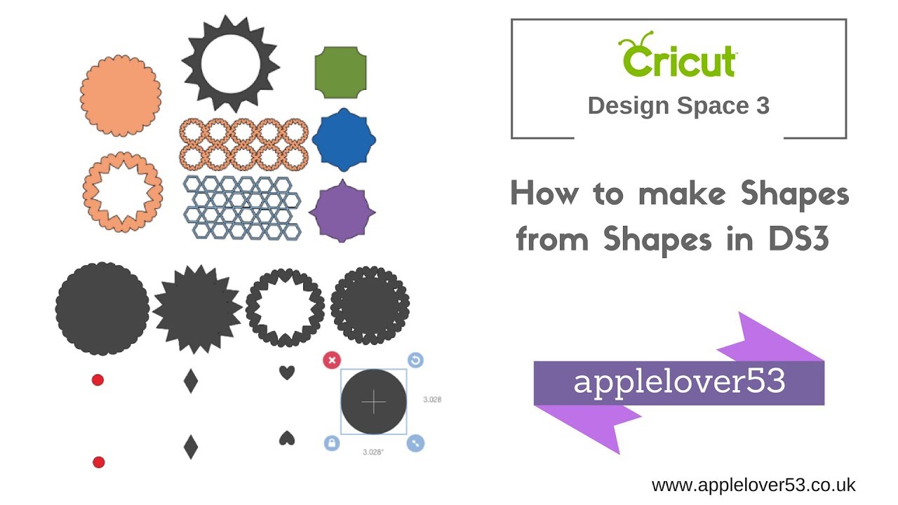 Linzedesigns How To Make Circle Outline In Cricut Design Space