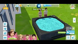 THE SIMS MOBILE | STEAMT HOT TUB | WOOHOO