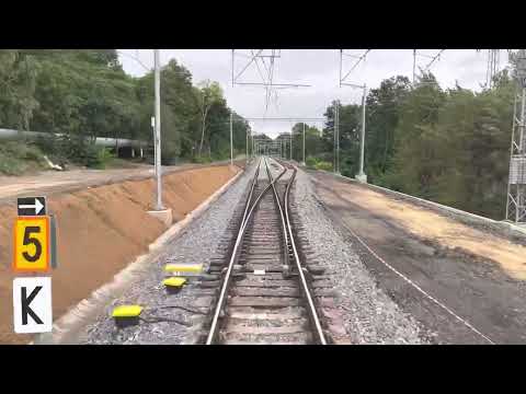 Rekonstrukce úseku Praha-Vysočany - Odbočka Skály, stav k 17.9.2022