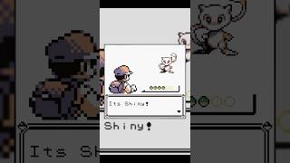 Shiny Pokemon in Red Version Part X: Mew #shorts #pokemon #pokemonred