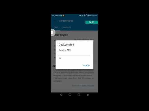 Huawei Mate 8 benchmark with GeekBench 4