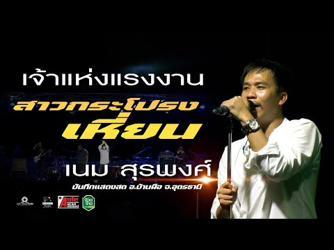 เจ้าแห่งแรงงาน + สาวกระโปงเหี่ยน - เนม สุรพงศ์ บันทึกแสดงสด อ.บ้านผือ จ.อุดรธานี