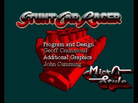 Stunt Car Racer Speed Version Review for the Commodore Amiga by John Gage