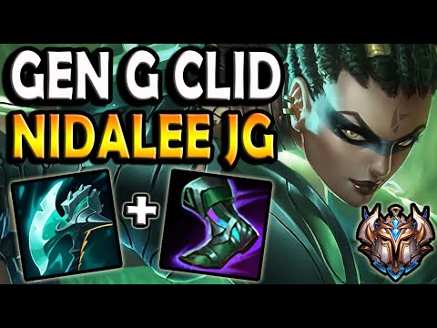 Nidalee JUNGLE vs Hecarim [ Gen G Clid ] Patch 10.25 Korea Ranked ✅