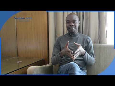 Patient from Haiti talks about his kidney transplant surgery in India