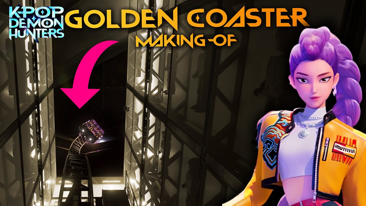 The MAKING OF: GOLDEN - Music Synchronized in Planet Coaster 2