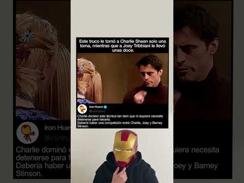 Charlie Sheen logró este truco en una sola toma mientras los demás tenían problemas 😂