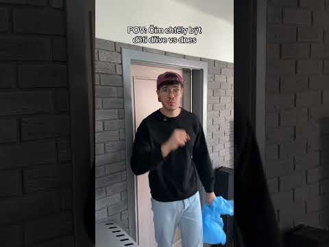 ČÍM CHTĚLY BÝT DĚTI DŘÍVE VS DNES😂 #fyp #meme #detidrivvsdnesvojtk