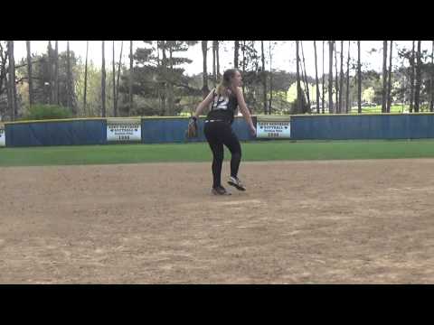 Julia Yurinko 2017 3B/SS/2B Softball Skills Video
