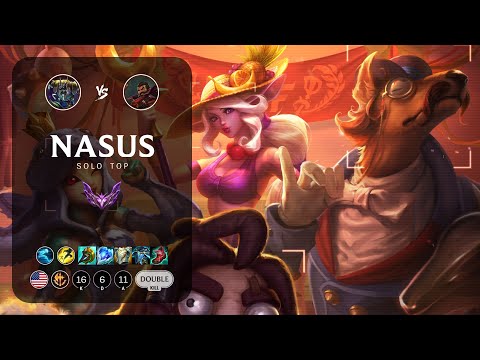 Nasus Top vs Graves - NA Master Patch 12.23