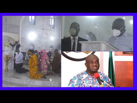 Abia Governor Ikpeazu Makes First Public Appearance After Recovery