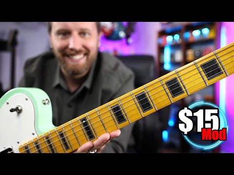 Would You Do This to Your Guitar? - $15 Mod!