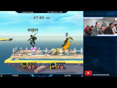 The Odyssey 5/2 Project M Losers Finals - Yata! (Snake) vs. Lordy (Ike)