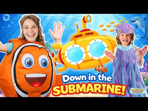 Down in the Submarine Song for Kids with Silly Miss Lily | Kids Songs, Dance & Brain Breaks for Kids - Kingdom Kids Zone, Little Learners, Shorts - Paisley's Corner - Educational Videos for Kids