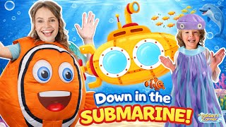 Down in the Submarine Song for Kids with Silly Miss Lily | Kids Songs, Dance & Brain Breaks for Kids