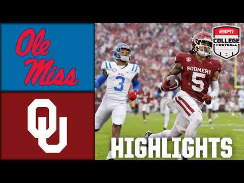 Ole Miss Rebels vs. Oklahoma Sooners | Full Game Highlights | ESPN College Football