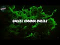 Balele - (Lyrics) Sjava