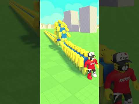 Spawnování 15,000 NOOBŮ v Robloxu! - #shorts