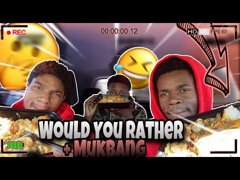WOULD YOU RATHER🤔🤷🏾‍♂️ + FUNNY MUKBANG🤣 | Ft. Bgap M$ri & Dj || MUST WATCH‼️🔥