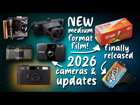 New Color 120 Film & Camera, 2026 Project Updates, & more!