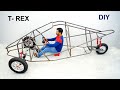 How To Make T REX Car Three Wheeled Car At Home Part 1