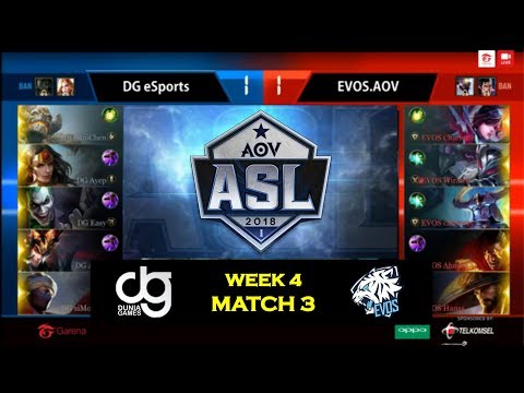 ASL 2018 Season 1 Week 4 - EVOS.AOV VS DG ESPORT (Match 3)