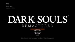 DARK  SOULS　REMASTERED