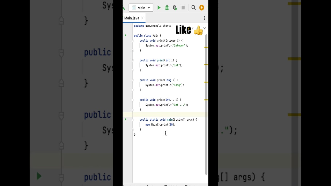 What is the output of the Java program? #java #coding #interview