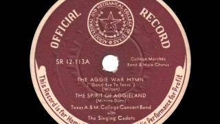 Texas A&amp;M College Concert Band - The Aggie War Hymn &amp; The Spirit of Aggieland