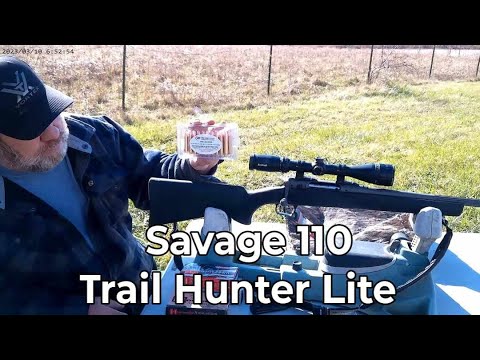 Great Rifle! The Savage 110 Trail Hunter Lite - 350 Legend