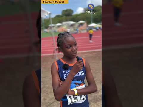 NAPSAC 2025 James Wedderburn Zone Khailee Parris won section 3 of the under 13 400m dash