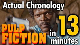 Pulp Fiction Actual Chronology in 13 minutes