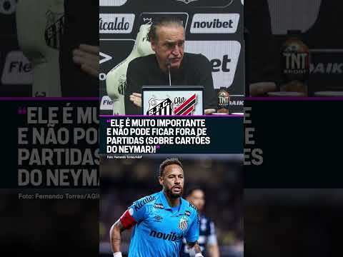 OLHA O QUE O CUCA FALOU SOBRE OS CARTÕES E A AUSÊNCIA DO NEYMAR! 👀#shorts