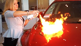Chesrown Entire Car Protection - Auto Armor Fire Demo