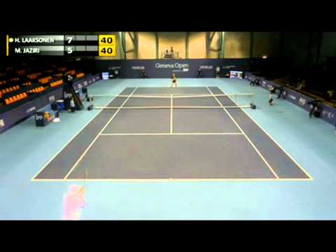 Henri Laaksonen vs Malek Jaziri Highlights - ATP Challenger Geneva 2012