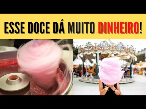 Vender algodão doce dá dinheiro