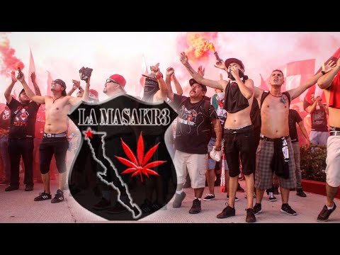 "LA MASAKR3 | CARAVANA XOLOS VS SANTOS" Barra: La Masakr3 • Club: Tijuana • País: México