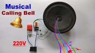 Download lagu 220 Volt Musical Door Bell Circuit..How To Make Musical Door Bell Circuit..[Hindi] mp3
