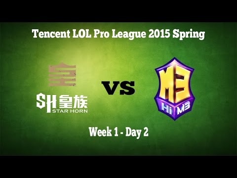 TL;DW - SHR vs M3 - Game 2 - LPL Spring 2015 W1D2 Highlights - Star Horn Royal Club vs Master3
