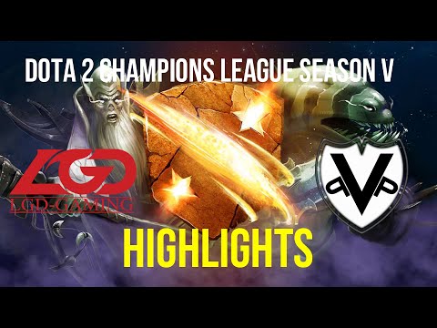 Dota 2 Highlights of LGD vs Vici Gaming Potential - D2CL Season 5