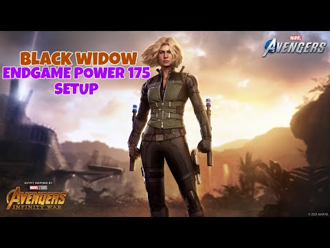 Black Widow The Boss Killer Build | Marvel's Avengers | Endgame Power 175 Setup