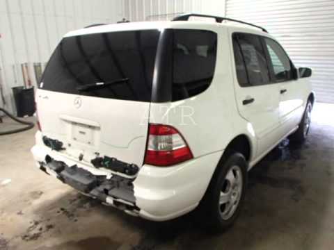 2002 Mercedes Ml320 WGN 4Dr Parts Car Parting Out #090410-1 Fix your car OEM