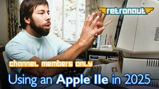 How can I use an Apple IIe in 2025 - Members Edition