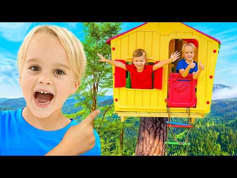 Vlad dan Niki - Rumah Pohon dengan Petualangan Zipline